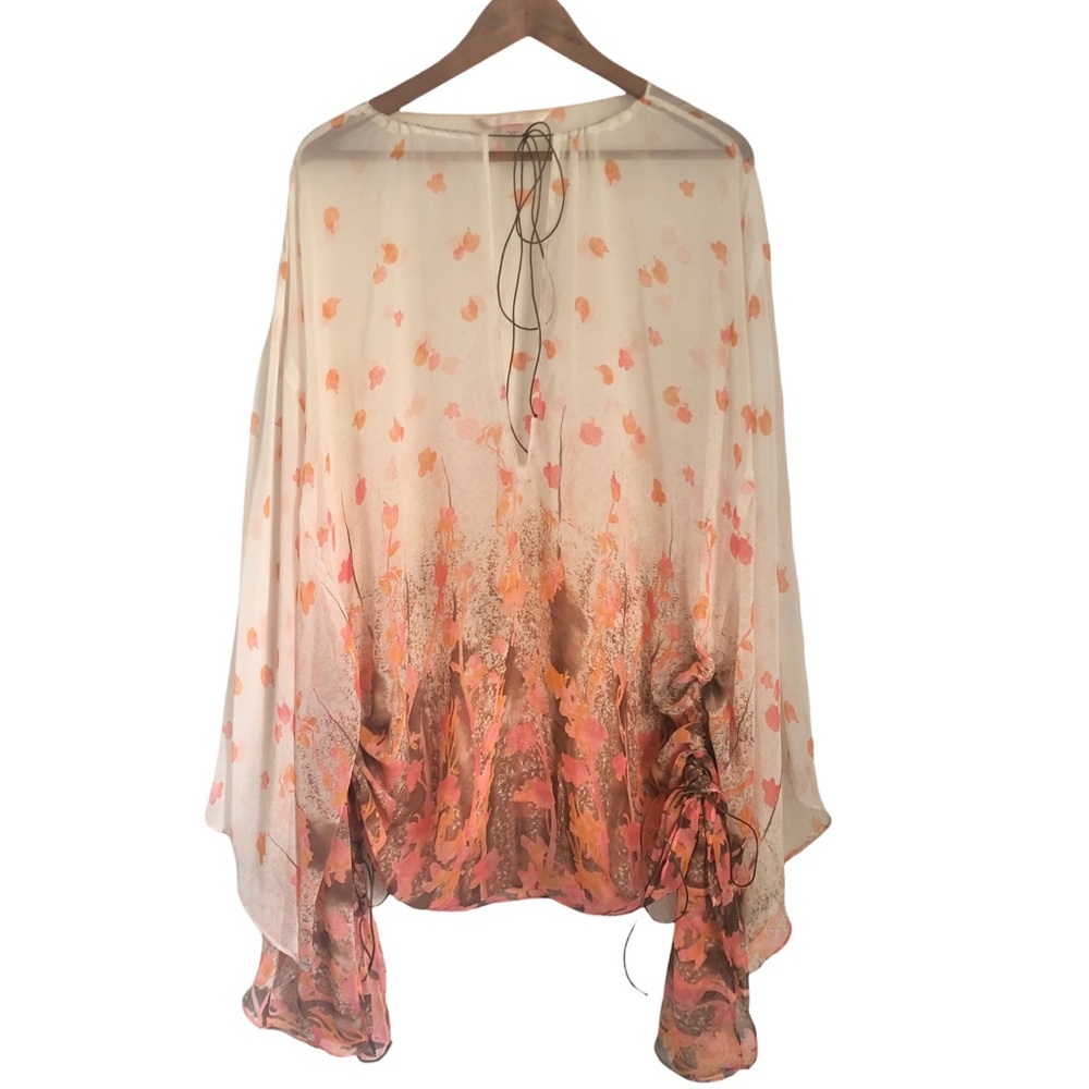 Victoria’s Secret Women’s Floral Caftan Cover Up Poncho